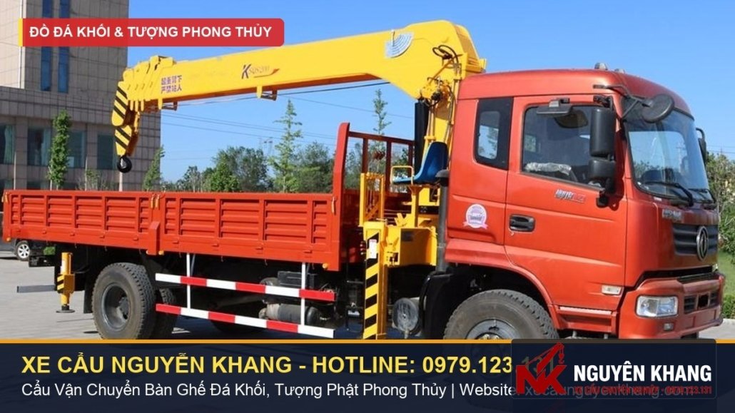 Dịch vụ xe cẩu chuyển đồ đạc cồng kềnh, nội thất về nhà mới đón Tết kịp ngày tốt