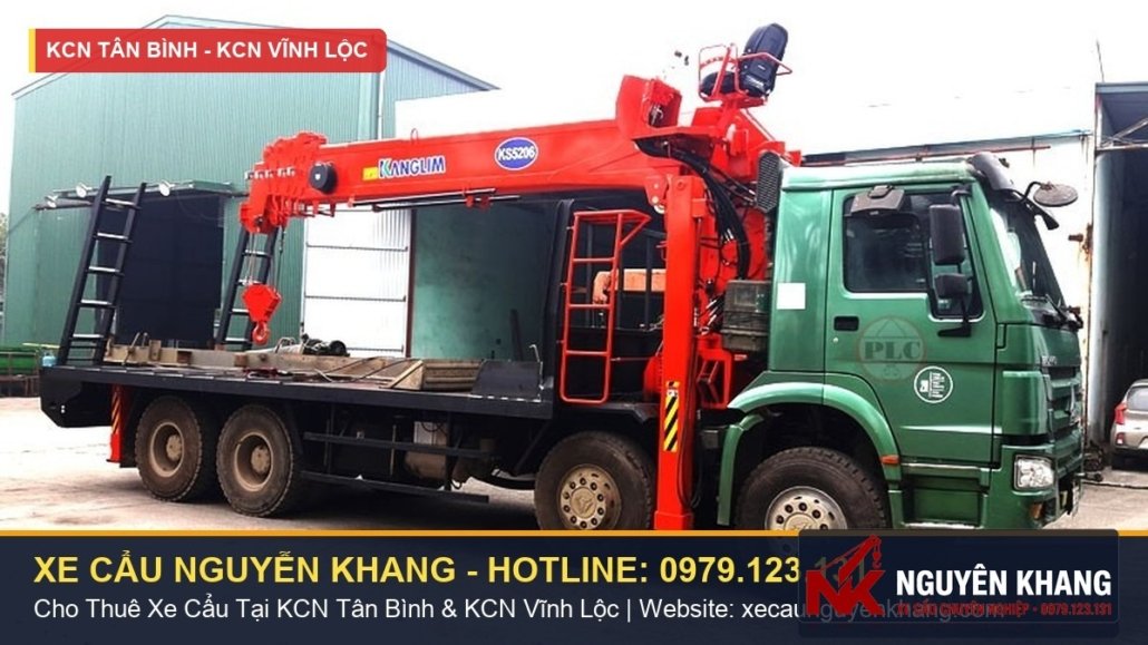 Cho thuê xe cẩu theo tháng phục vụ dự án hạ tầng giao thông (Vành Đai 3, Cầu đường, Metro) TPHCM