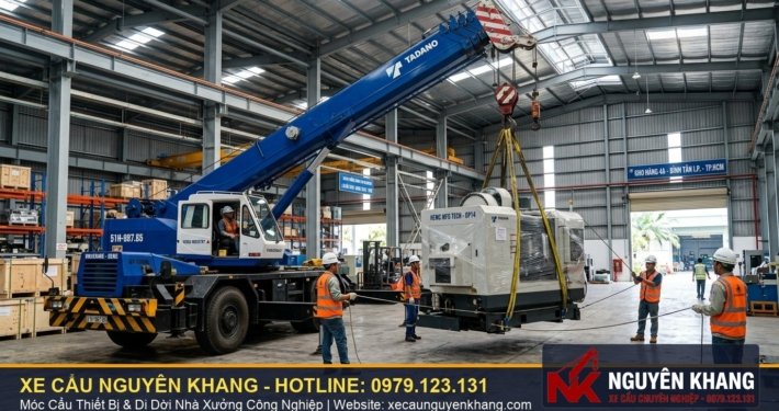 Di dời máy móc nhà xưởng