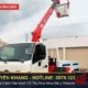 Dịch vụ xe cẩu gắn giỏ nâng người cưa tỉa nhánh cây cao & xử lý cây ngã đổ mùa mưa bão TPHCM