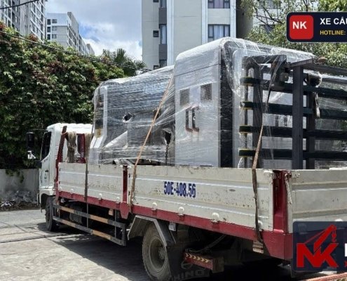 Dịch Vụ Xe Cẩu Hàng Nặng, Cẩu Hàng Quá Khổ Quá Tải Giá Tốt Nhất TPHCM